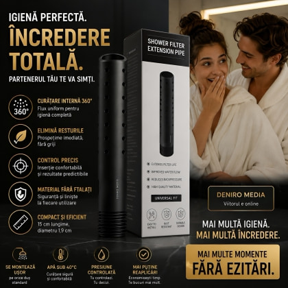 Irigatorul Versatil Black Mont Water Flow Pentru Zone Intime 4