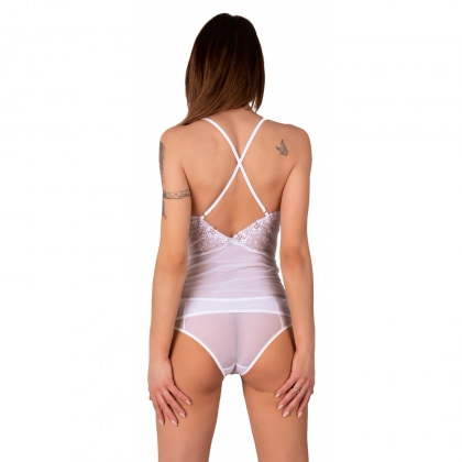 Corset LivCo Isope Alb L 2