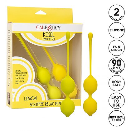 Set Bile Kegel Lemon Galben 7