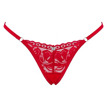 Chilot Obsessive Lacelove Thong Rosu XS-S