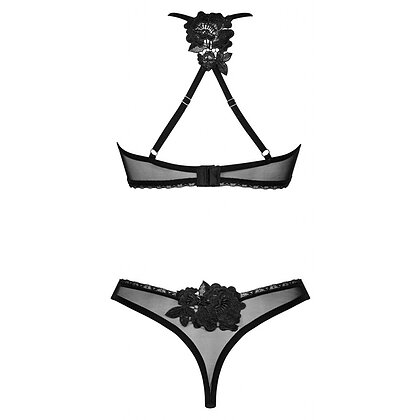 Set 2 Piese Obsessive Latinesa Negru XS-S 4