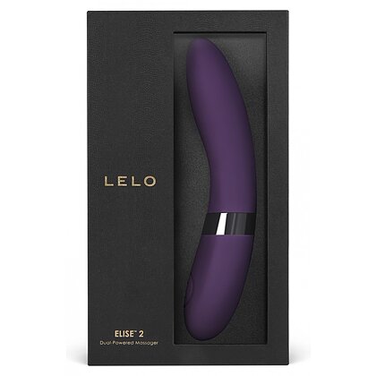 Vibrator Lelo Elise 2 Impermeabil pentru Punctul G Mov 3