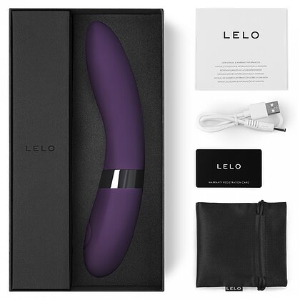 Vibrator Lelo Elise 2 Impermeabil pentru Punctul G Mov 2