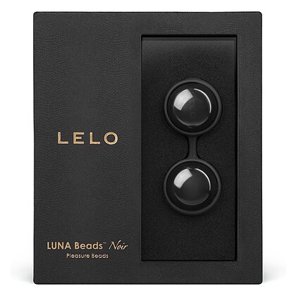 Bile Vaginale Lelo Luna Beads Noir Negru 3
