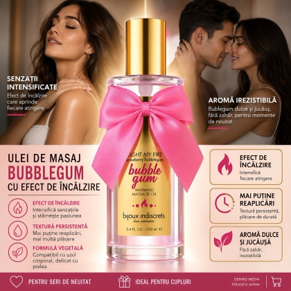 Light My Fire Ulei Masaj Bubblegum Bijoux Indiscrets 4