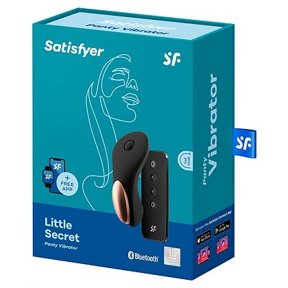 Chiloți Vibratori Little Panty Secret cu Aplicație și Magnet 14