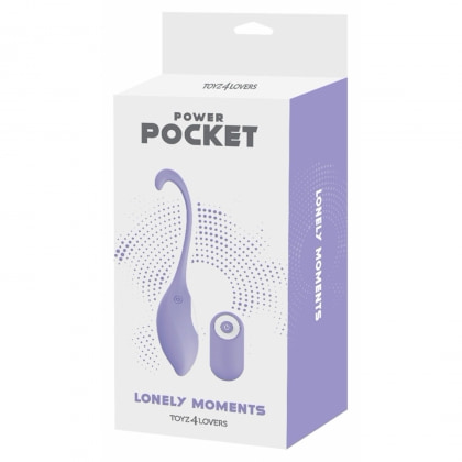 Oul Vibrator Lonely Moments Telecomandă Reîncărcabil Mov 5