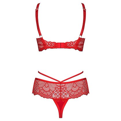 Set Obsessive Loventy Roșu S-M 4