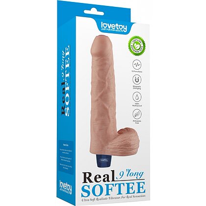 Lovetoy Real Softee 23cm – 10 Moduri, Reîncărcabil 8