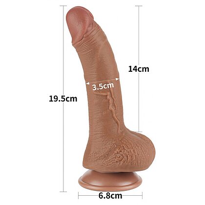 LoveToy Sliding Skin Dildo 19.5 cm Realist 5