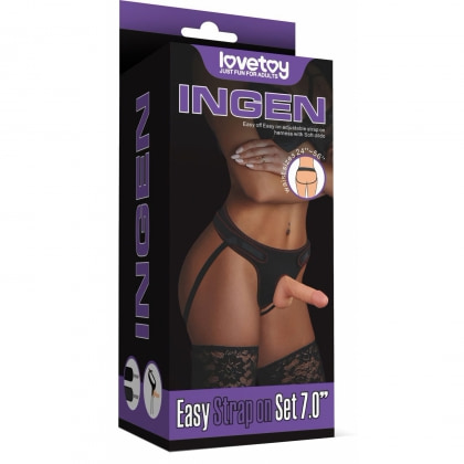 Lovetoy Soft Strap On Curea Reglabilă Fixare Stabilă 8