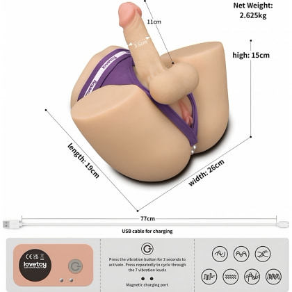 LoveToy Streetgirl Dual Motor – Sensation Pulse 6
