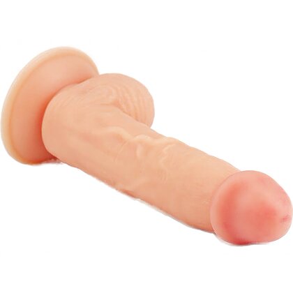 Lovetoy Ultra Soft Dude Dildo Realist 20 cm cu Ventuză 3