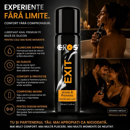 Lubrifiant Anal Eros Exit Jojoba And Panthenol 100ml 2