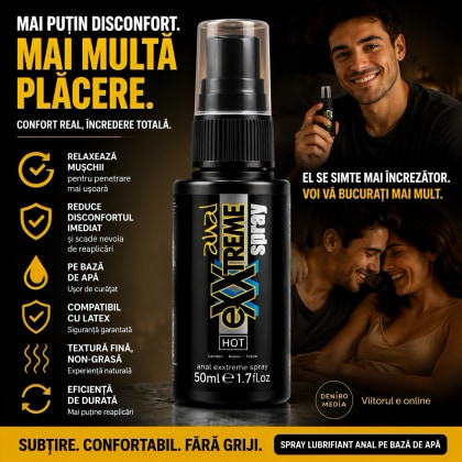 Lubrifiant Anal Exxtreme Spray 50ml 3