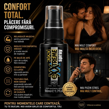 Lubrifiant Anal Exxtreme Spray 50ml 2