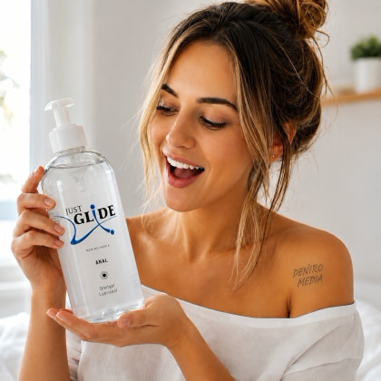 Lubrifiant Anal Just Glide Vegan Flacon Mare 1L 5