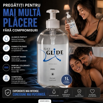 Lubrifiant Anal Just Glide Vegan Flacon Mare 1L 3