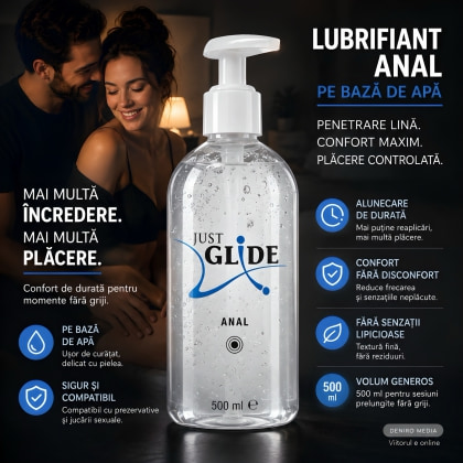 Lubrifiant Anal Just Glide 500ml 3