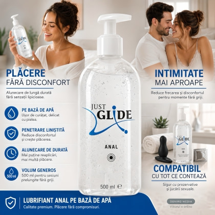 Lubrifiant Anal Just Glide 500ml 2