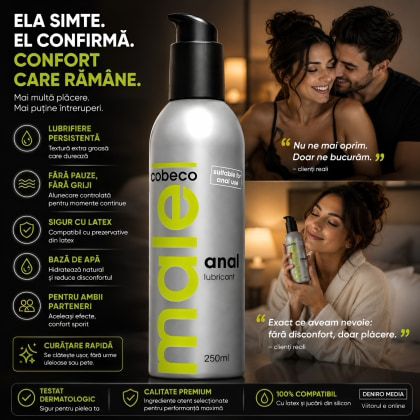 Lubrifiant Cobeco Male pentru Sex Anal 250 ml 3