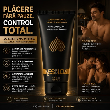 Lubrifiant Anal YESforLOV Confort Performanță 100ml 2
