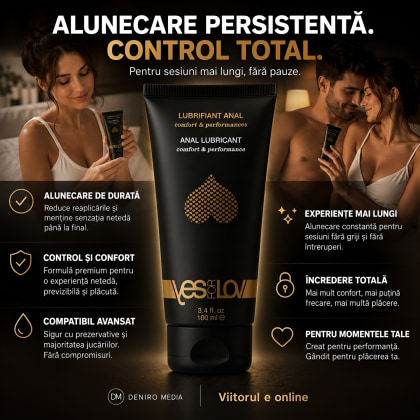 Lubrifiant Anal YESforLOV Confort Performanță 100ml 4