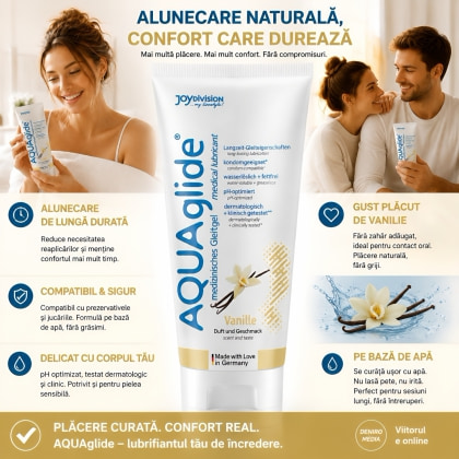 Lubrifiant AQUAglide Vanilie 100 ml 4