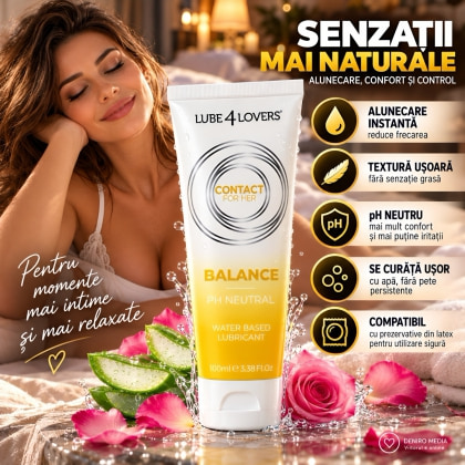 Lubrifiant Balance Intim Pe Bază De Apă 100 ml 4