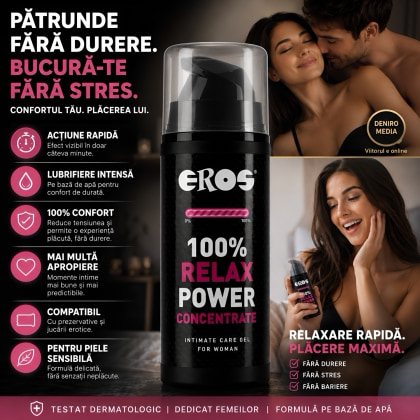Lubrifiant Eros Relax Power Concentrate 30ml 3