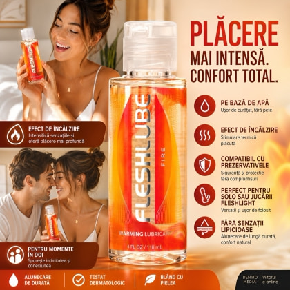 Lubrifiant FleshLube Fire EU 100 ml 3