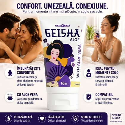 Lubrifiant Geisha Aloe Vera Premium 60ml 6