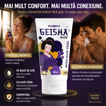 Lubrifiant Geisha Aloe Vera Premium 60ml 4