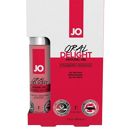 Lubrifiant Jo Oral Delight Capsuni 30ml