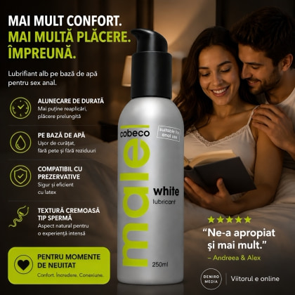 Lubrifiant Male White Cobeco 250ml 3