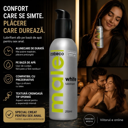 Lubrifiant Male White Cobeco 250ml 2