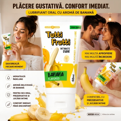 Lubrifiant Oral Banană 60ml 4