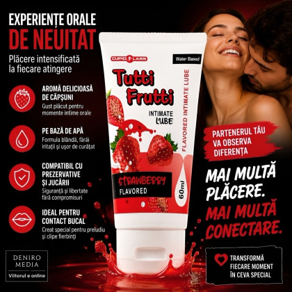 Lubrifiant Oral Căpșuni 60ml 3