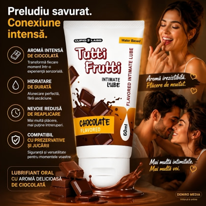 Lubrifiant Cupid Labs Chocolate pentru Sex Oral 60 ml 2