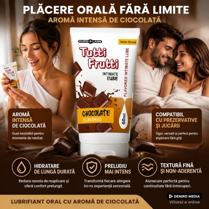 Lubrifiant Cupid Labs Chocolate pentru Sex Oral 60 ml 3