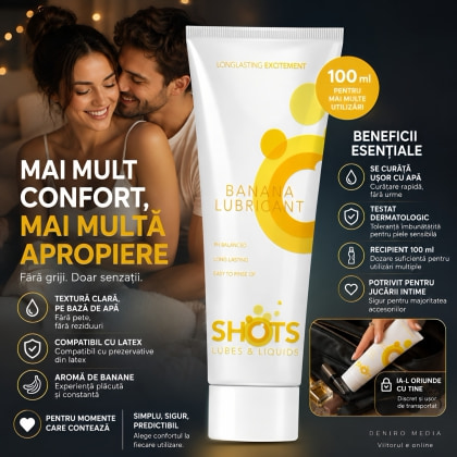 Lubrifiant Pharmquests Banană 100ml 3