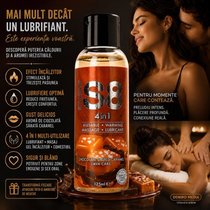 Lubrifiant S8 4-in-1 Dessert Chocolate 125ml 2
