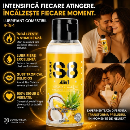 Lubrifiant S8 4-in-1 Dessert Tropical 125ml 3