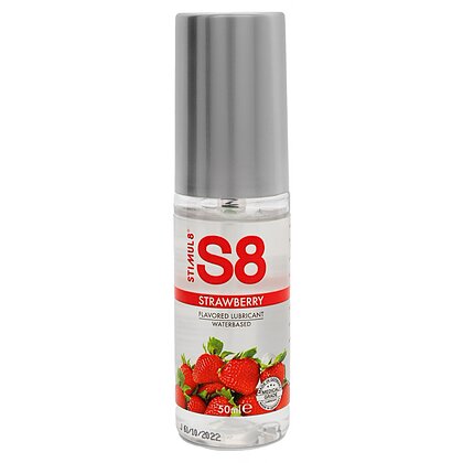 Lubrifiant S8 WB Flavored Căpșuni 50ml