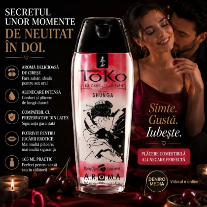 Lubrifiant Shunga Toko Aroma pentru Sex Oral 165ml 2