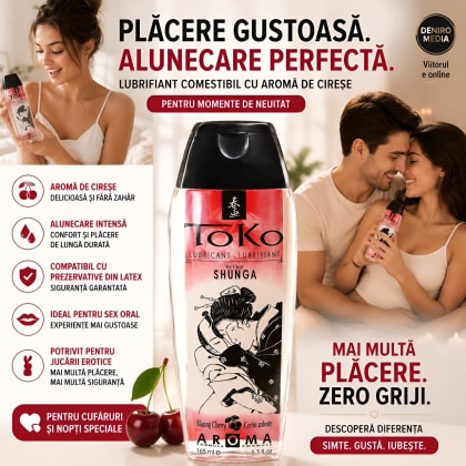 Lubrifiant Shunga Toko Aroma pentru Sex Oral 165ml 4