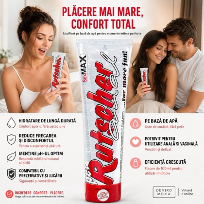 Lubrifiant Anal Super Alunecare fără Miros și Gust 100ml 2