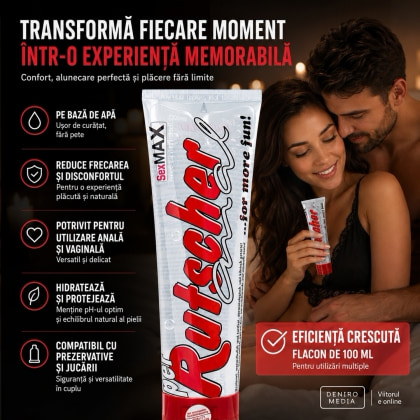Lubrifiant Anal Super Alunecare fără Miros și Gust 100ml 3