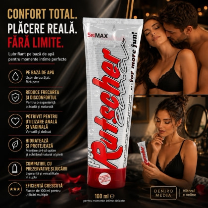 Lubrifiant Anal Super Alunecare fără Miros și Gust 100ml 4