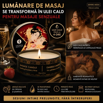 Lumânare Masaj Shunga Căpșuni 4